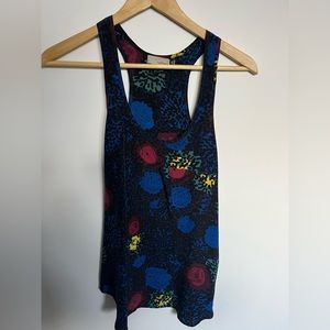Aritzia (Wilfred) silk racerback tank